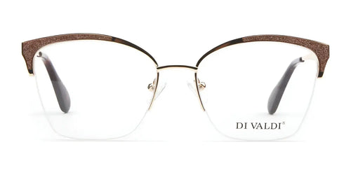 Di Valdi DVO8190 Eyeglasses / Size 54 / Black