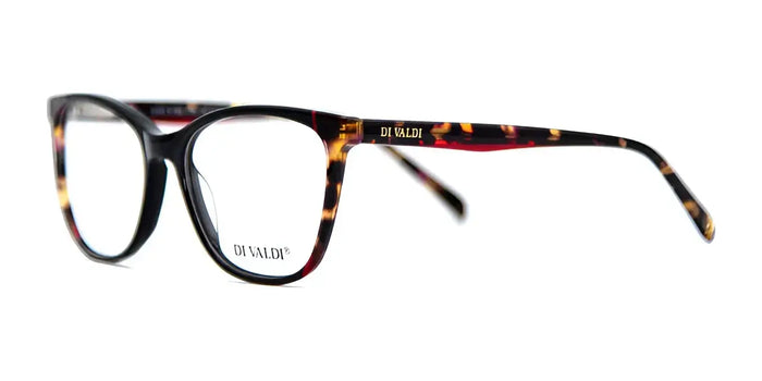 Di Valdi DVO8195 Eyeglasses | Size 53 / Black