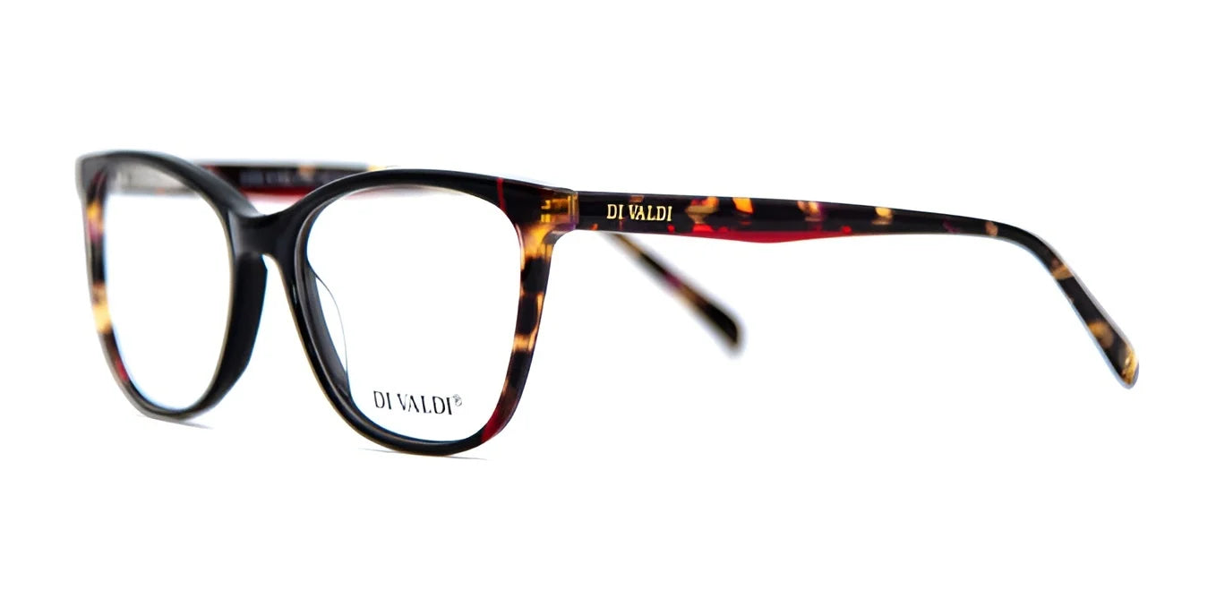 Di Valdi DVO8195 Eyeglasses Black