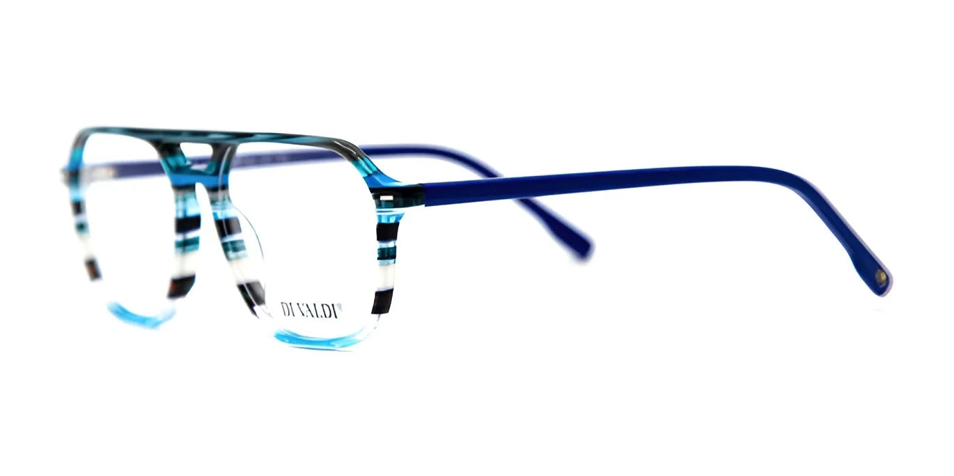 Di Valdi DVO8208 Eyeglasses Blue