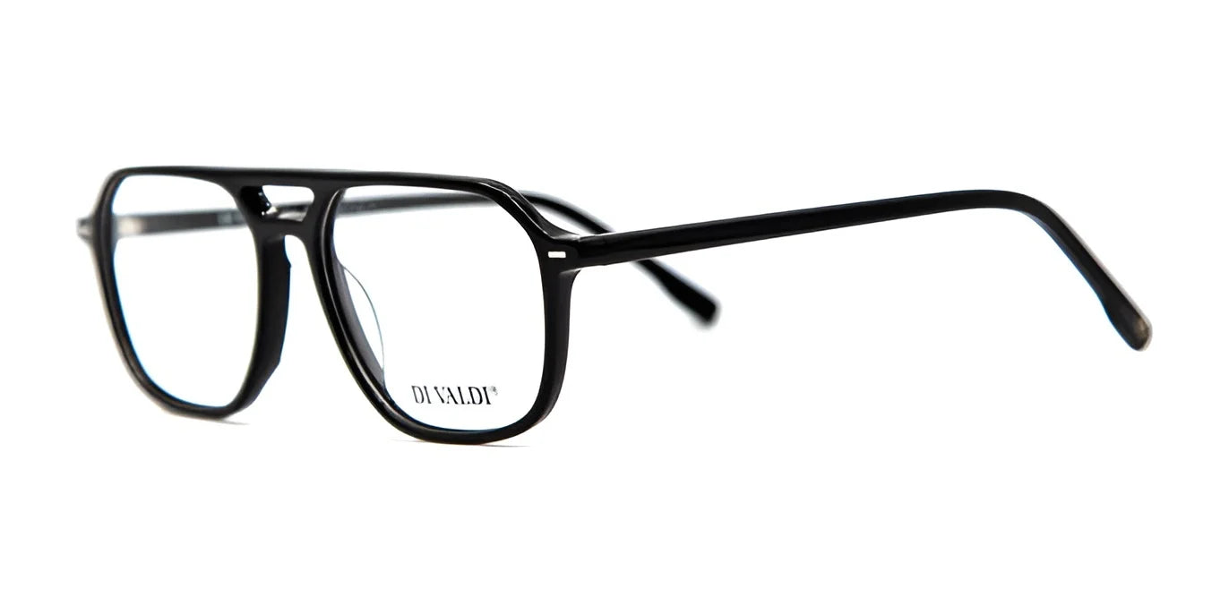 Di Valdi DVO8208 Eyeglasses Black