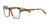 Di Valdi DVO8225 Eyeglasses | Size 53 / Demi Brown Blue