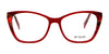 Di Valdi DVO8226 Eyeglasses | Size 54 / Brown Cream & Demi Brown Blue