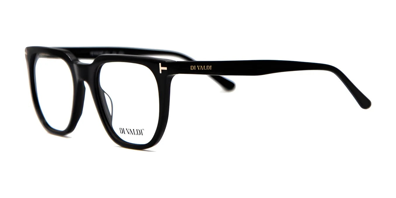 Di Valdi DVO8227 Eyeglasses Black