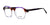 Di Valdi DVO8230 Eyeglasses | Size 53 / Purple Burg & Clear Purple