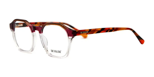 Di Valdi DVO8230 Eyeglasses / Size 53 / Brown Pink & Clear Bottom