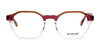Di Valdi DVO8230 Eyeglasses | Size 53 / Brown Pink & Clear Bottom