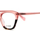 Clear Pink+Demi Brown Bottom