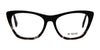 Di Valdi DVO8231 Eyeglasses | Size 53 / Black+Demi Dark Grey Pink