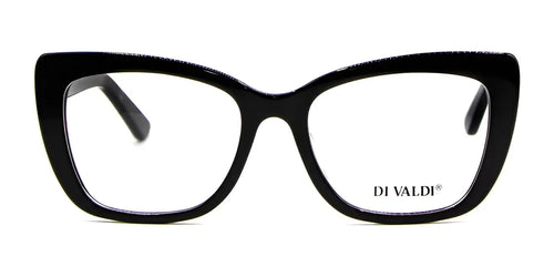 Di Valdi DVO8240 Eyeglasses / Size 53 / Color Black