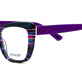 Purple With Lines