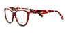 Di Valdi DVO8242 Eyeglasses | Size 55 / Lilac & Demi Red