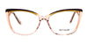 Di Valdi DVO8242 Eyeglasses | Size 55 / Lilac & Demi Red