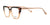 Di Valdi DVO8247 Eyeglasses | Size 51 / Clear Brown & Top Demi Brown