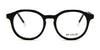 Di Valdi DVO8251 Eyeglasses | Size 49 / Black & White End Tips