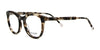 Di Valdi DVO8252 Eyeglasses | Size 49 / Demi Brown & White End Tips