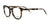 Di Valdi DVO8252 Eyeglasses | Size 49 / Demi Brown & White End Tips