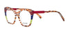 Di Valdi DVO8257 Eyeglasses | Size 52 / Red