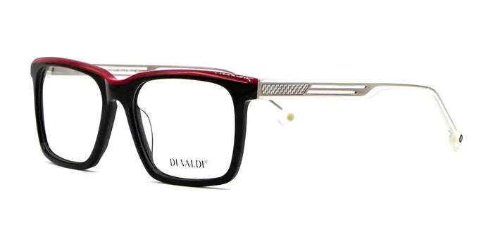 Di Valdi DVO8260 Eyeglasses | Size 55 / Black