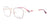Di Valdi DVO8264 Eyeglasses | Size 55 / Red