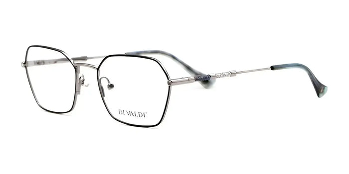 Di Valdi DVO8264 Eyeglasses | Size 55 / Black