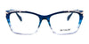 Di Valdi DVO8266 Eyeglasses | Size 54 / Blue