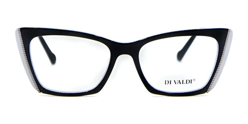 Di Valdi DVO8267 Eyeglasses / Size 52 / Black