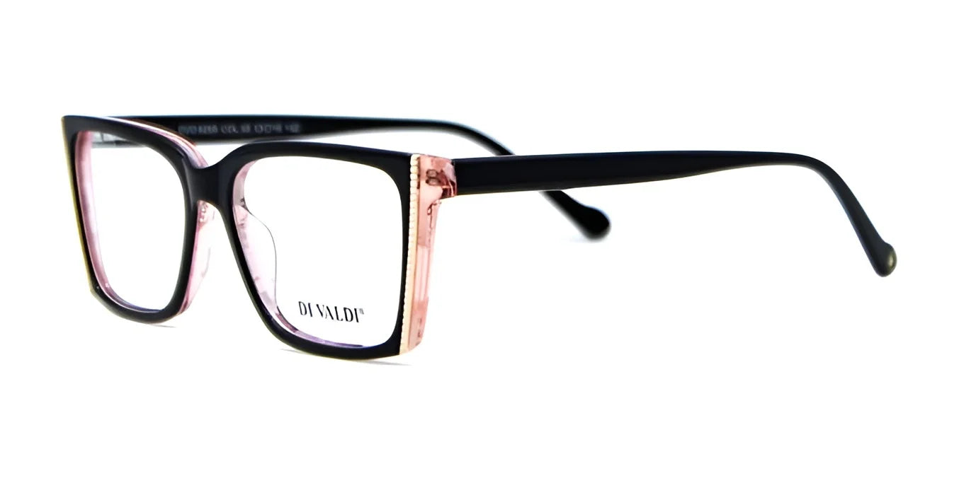 Di Valdi DVO8268 Eyeglasses Dvo. Black