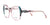 Di Valdi DVO8272 Eyeglasses | Size 54 / Red