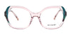 Di Valdi DVO8272 Eyeglasses | Size 54 / Red