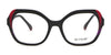 Di Valdi DVO8272 Eyeglasses | Size 54 / Red