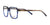 Di Valdi DVO8273 Eyeglasses | Size 54 / Blue Grey & Brown