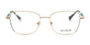 Di Valdi DVO8277 Eyeglasses | Size 52 / Gold With Green Design
