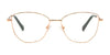 Di Valdi DVO8278 Eyeglasses | Size 54 / Gold Metal