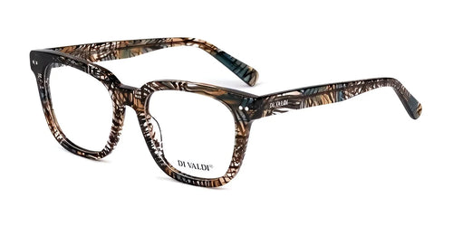 Di Valdi DVO8284 Eyeglasses / Size 53 / Purple