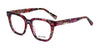 Di Valdi DVO8284 Eyeglasses | Size 53 / Red