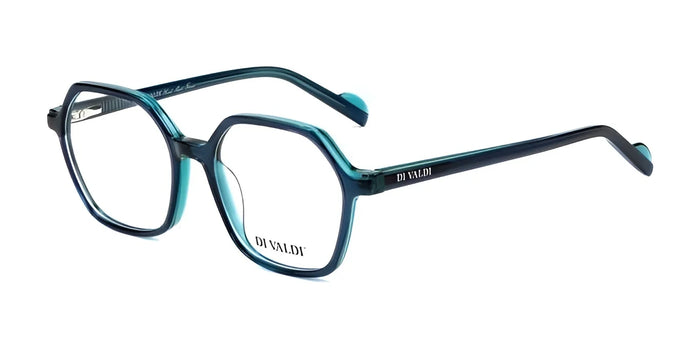 Di Valdi DVO8294 Eyeglasses | Size 51 / Blue
