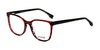 Di Valdi DVO8295 Eyeglasses | Size 52 / Red