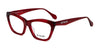 Di Valdi DVO8297 Eyeglasses | Size 53 / Red