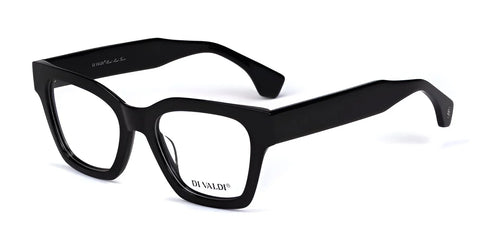 Di Valdi DVO8300 Eyeglasses / Size 51 / Black