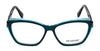 Di Valdi DVO8302 Eyeglasses | Size 54 / Blue