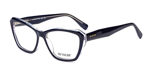 Di Valdi DVO8302 Eyeglasses / Size 54 / Blue