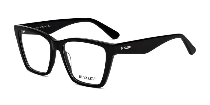 Di Valdi DVO8303 Eyeglasses | Size 54 / Black