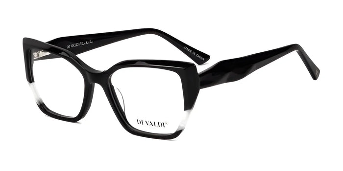 Di Valdi DVO8308 Eyeglasses | Size 54 / Black