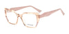 Di Valdi DVO8308 Eyeglasses | Size 54 / Red