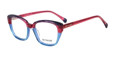 Di Valdi DVO8314 Eyeglasses Red