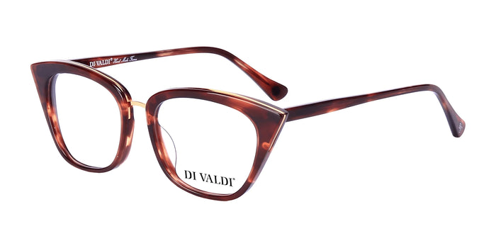 Di Valdi BEATRICE DVO8057 Eyeglasses / Color №010 / Size 52