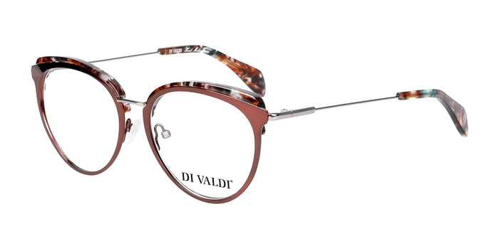 Di Valdi DVO8102 Eyeglasses | Size 52 / Color №010