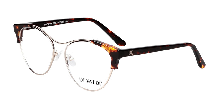 Di Valdi DVO8116 Eyeglasses | Size 53 / Color №010