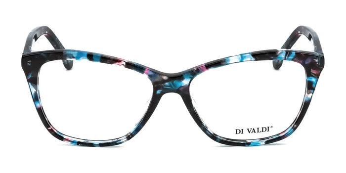 Di Valdi DVO8143 Eyeglasses | Size 54 / Blue